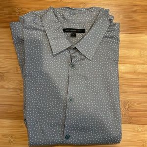 John Varvatos button down short sleeve